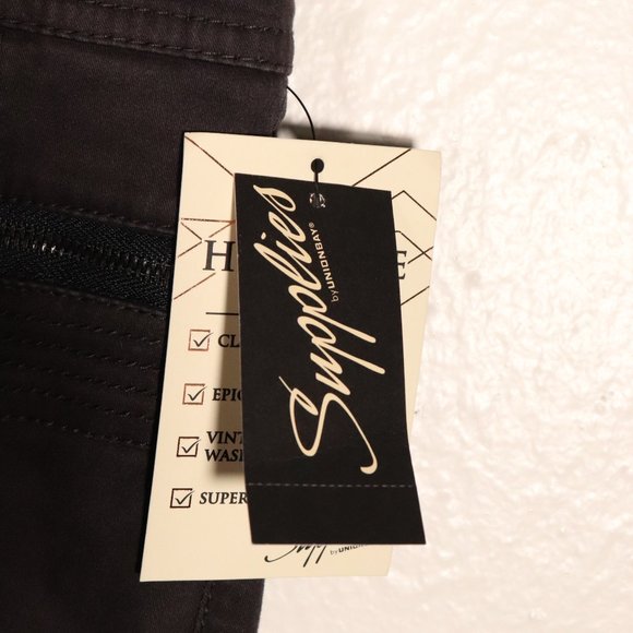 NWT SUPPLIES BY UNION BAY Caryl Moto Skinny Pants - Picture 4 of 9